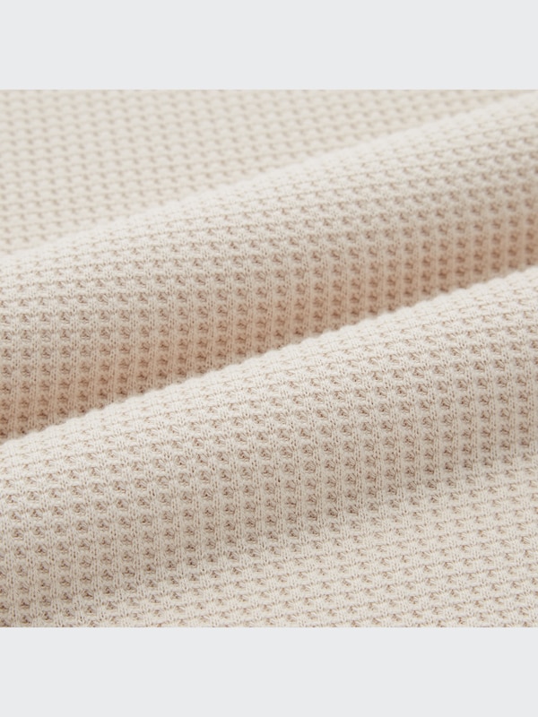 Waffle Long-Sleeve Dress