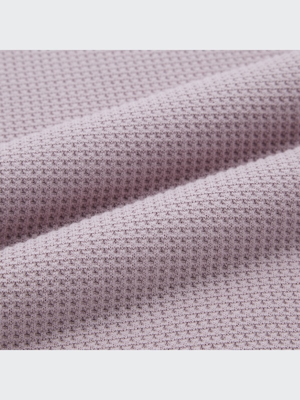 Waffle Long-Sleeve Dress