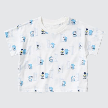 Baby Doraemon UT Bedrucktes T-Shirt