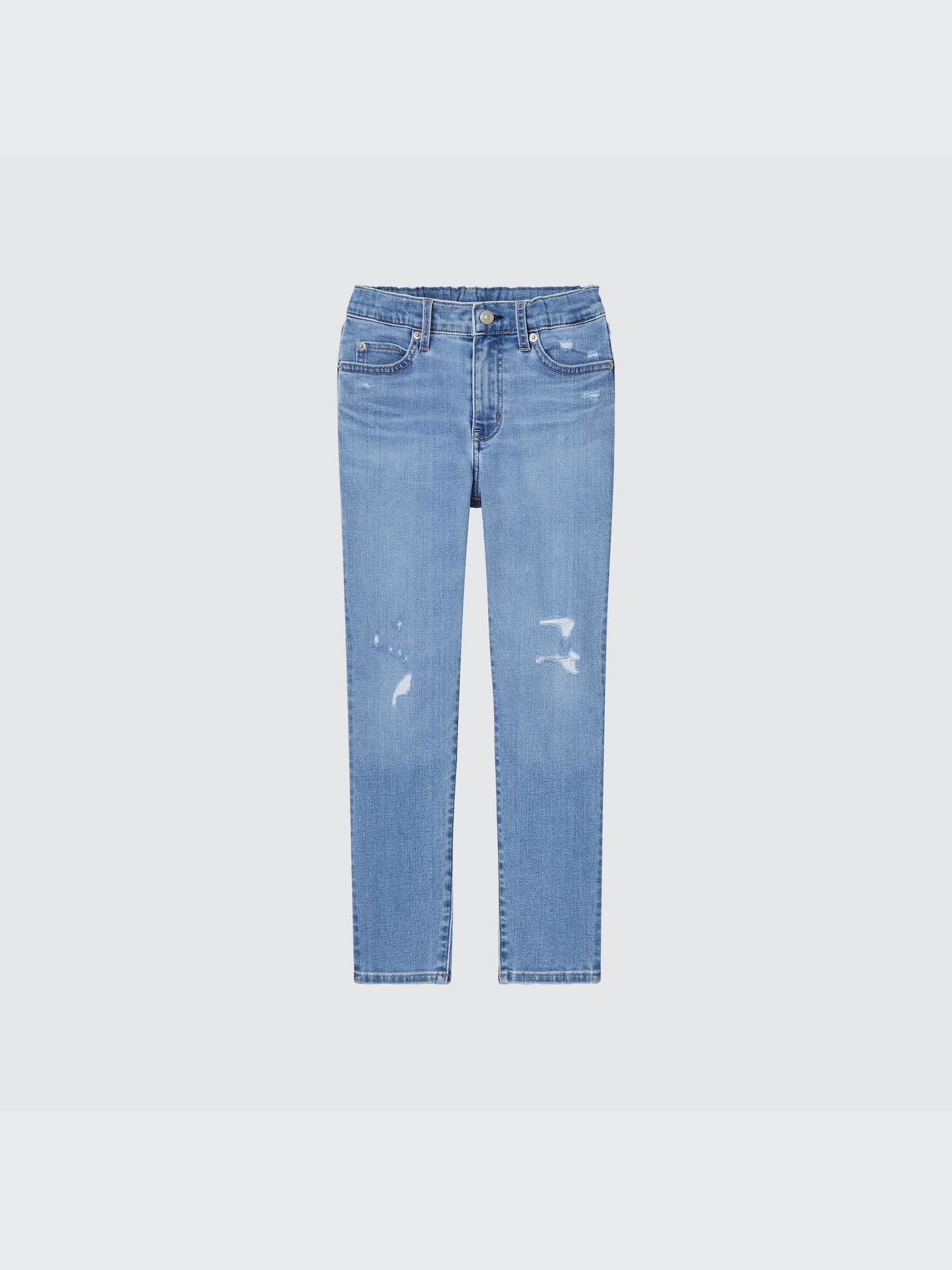 Kids Ultra Stretch Denim Slim-Fit Zip-Fly Jeans | UNIQLO US