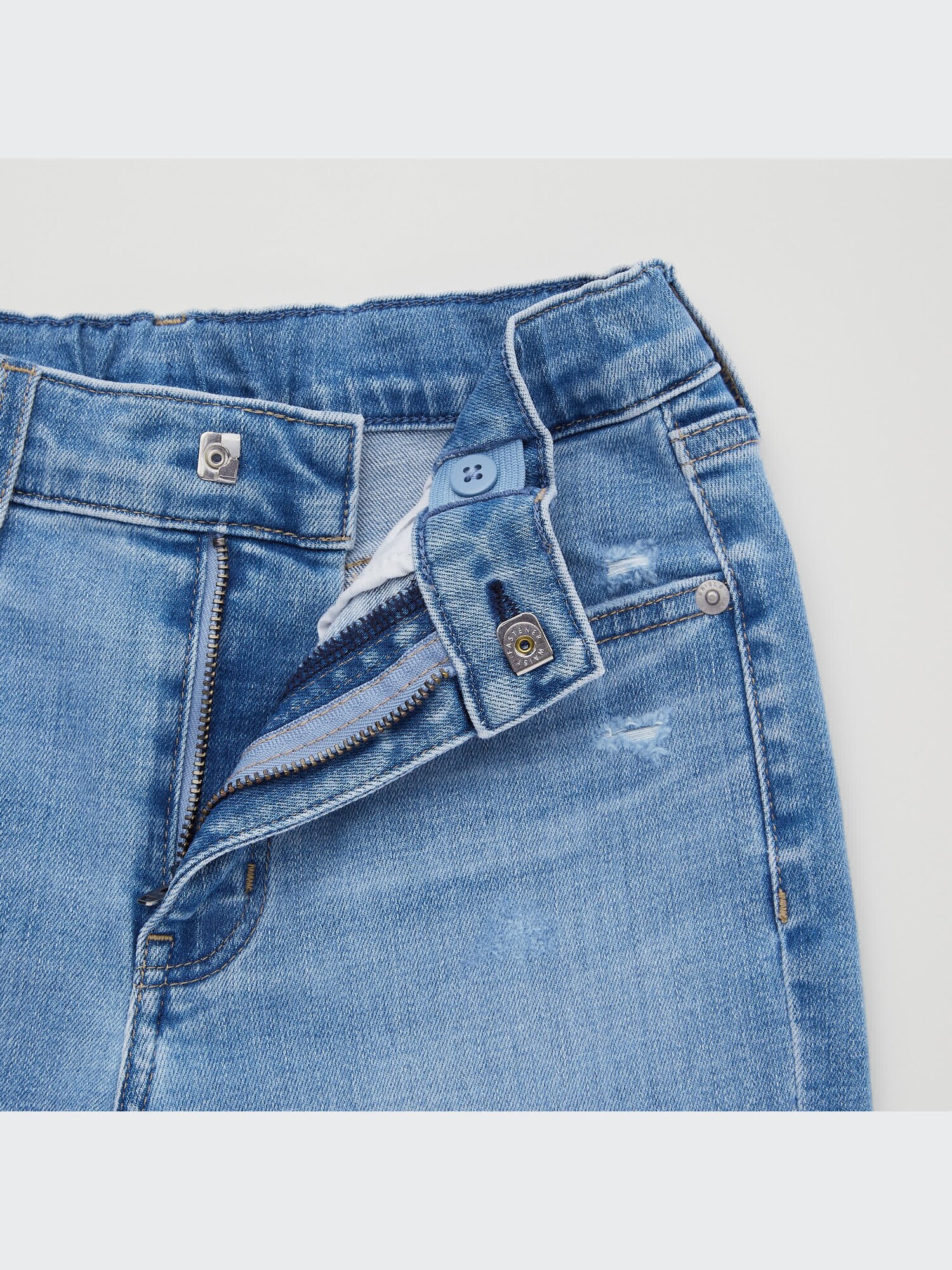 Kids Ultra Stretch Denim Slim-Fit Zip-Fly Jeans | UNIQLO US