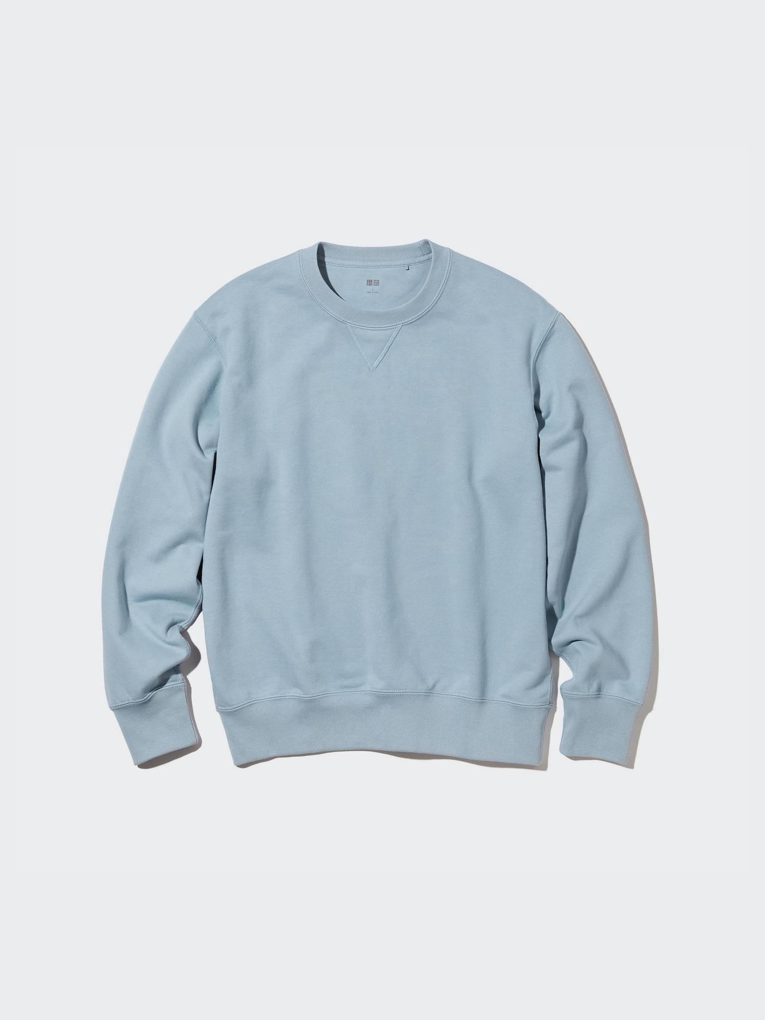 Men s Cotton Crew Neck Sweatshirt UNIQLO DE