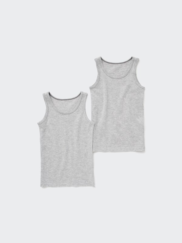 COTTON MESH INNER 2P TANK TOP