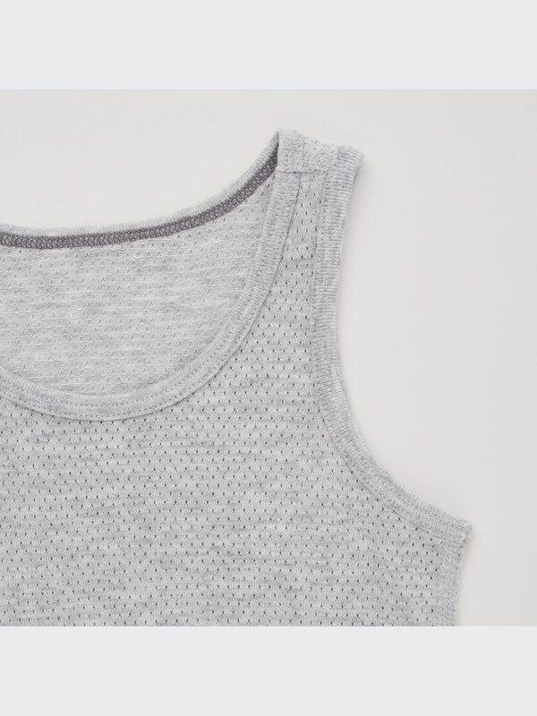 COTTON MESH INNER 2P TANK TOP