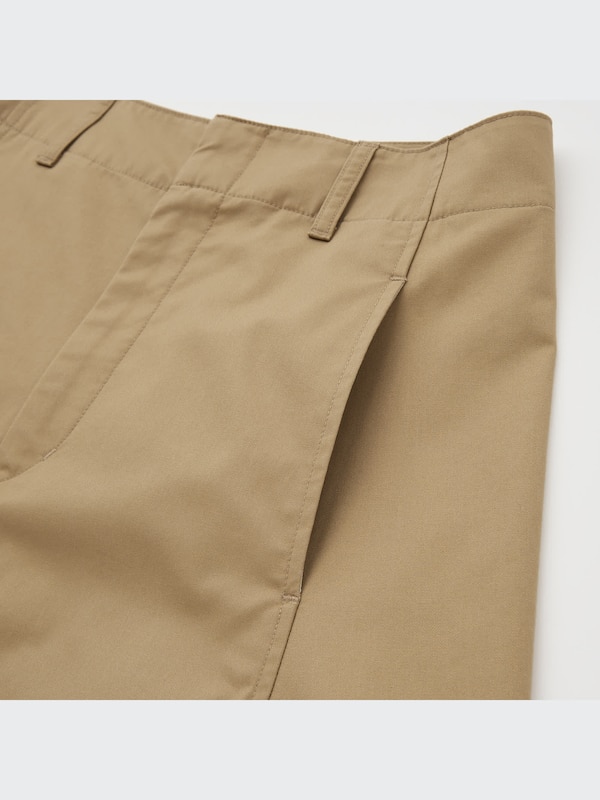 U Cotton Twill Flared Skirt