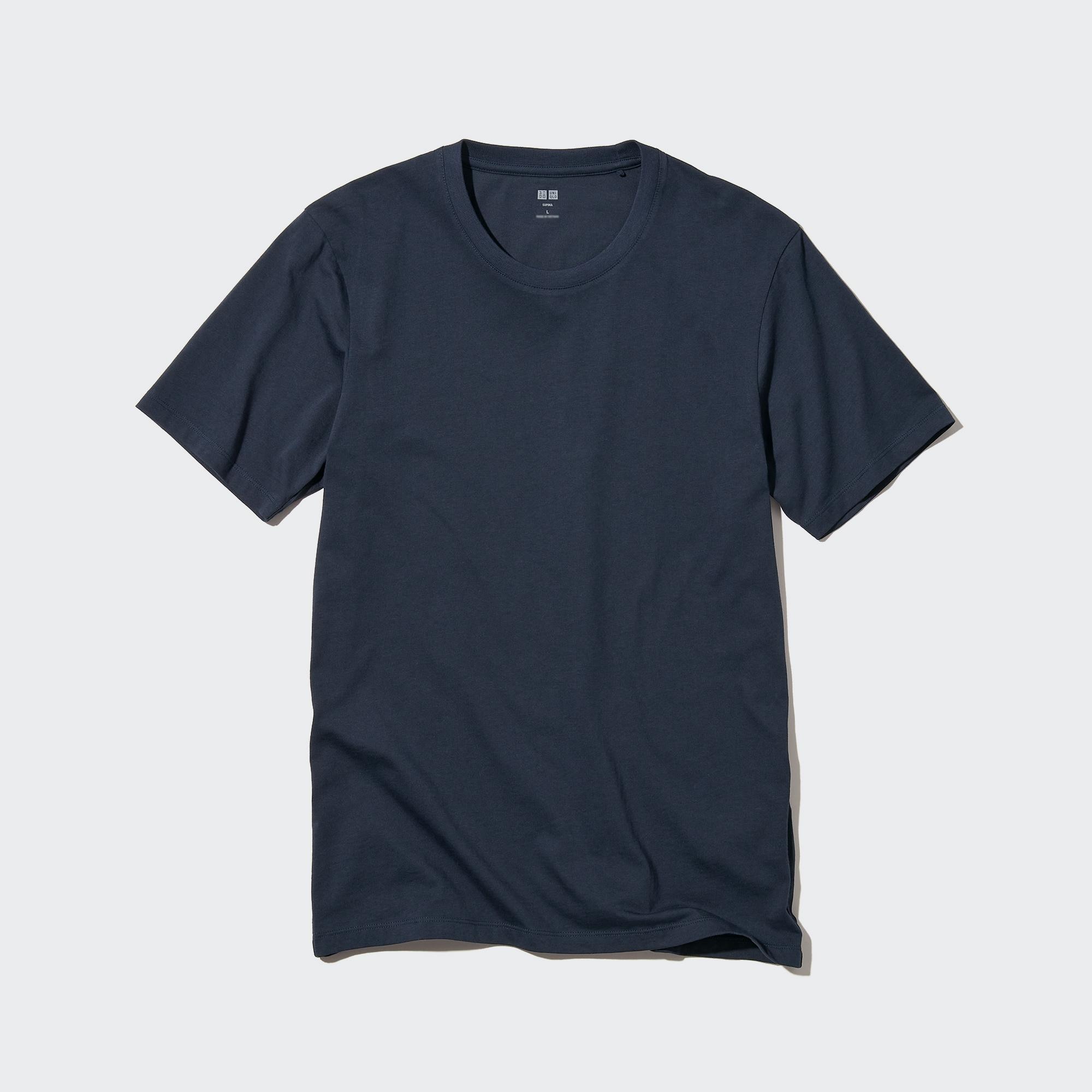 uniqlo supima cotton crew neck