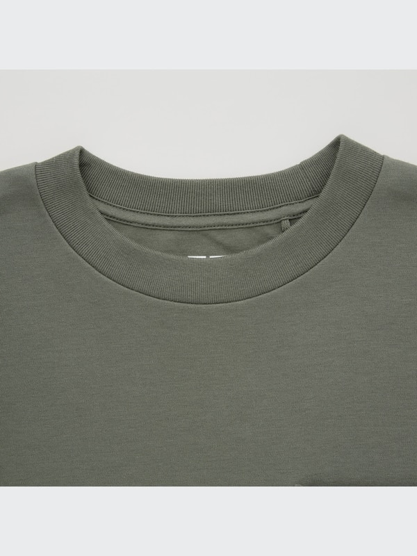 U Supima® Cotton Crew Neck Long-Sleeve T-Shirt