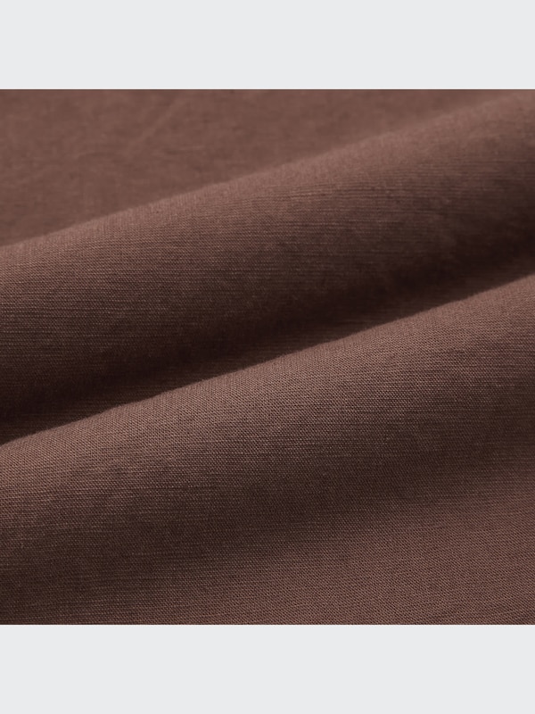 LINEN BLEND KAFTAN DRESS