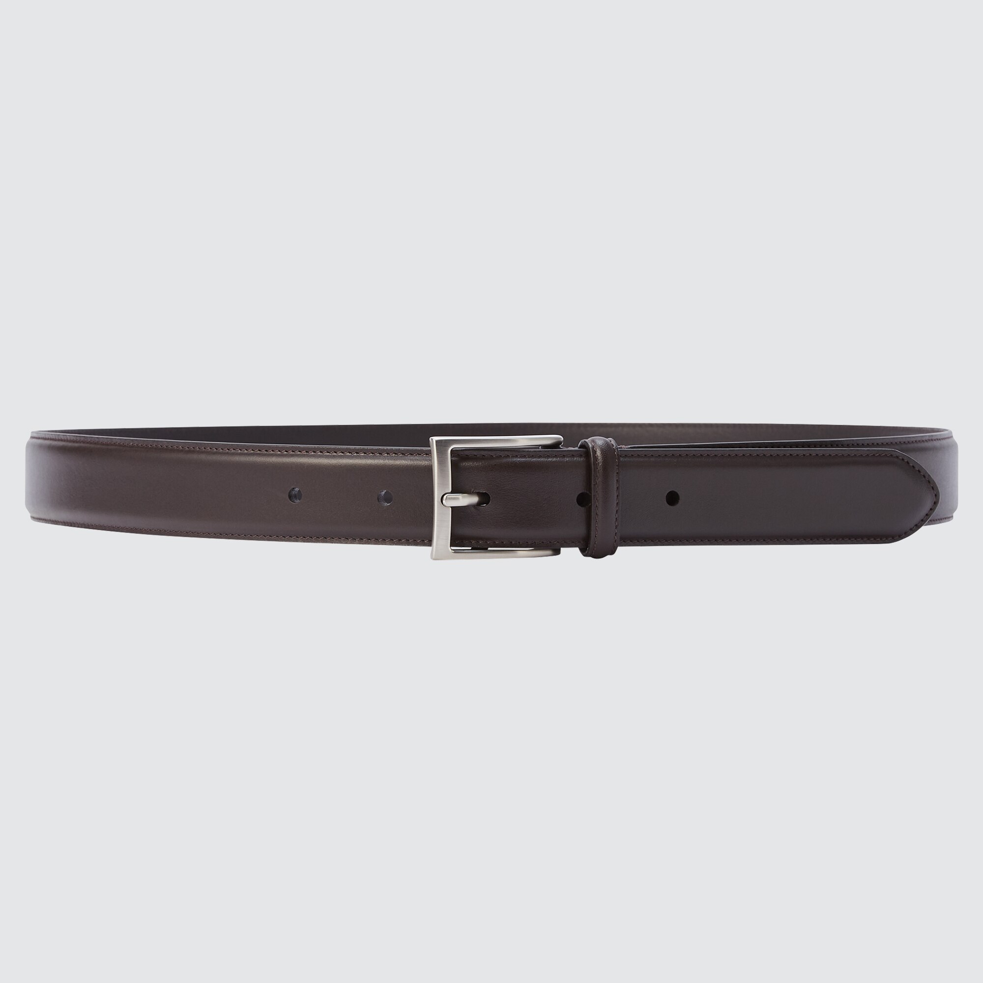 Italian Leather Stitched Belt UNIQLO GB
