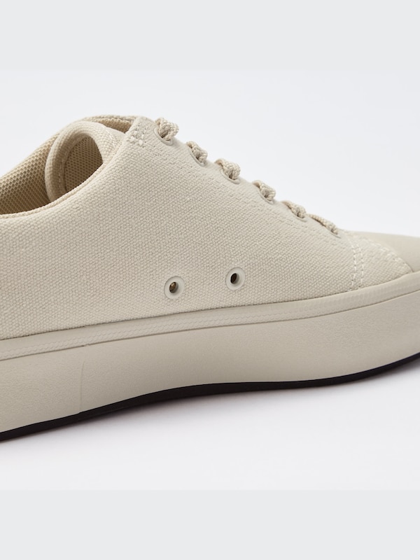 COTTON CANVAS SNEAKERS