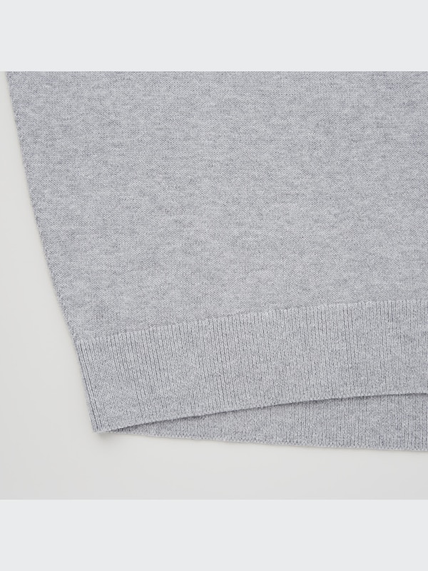 Washable Cotton Crew Neck Sweater