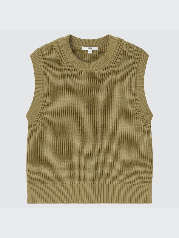 WASHABLE CREW NECK VEST