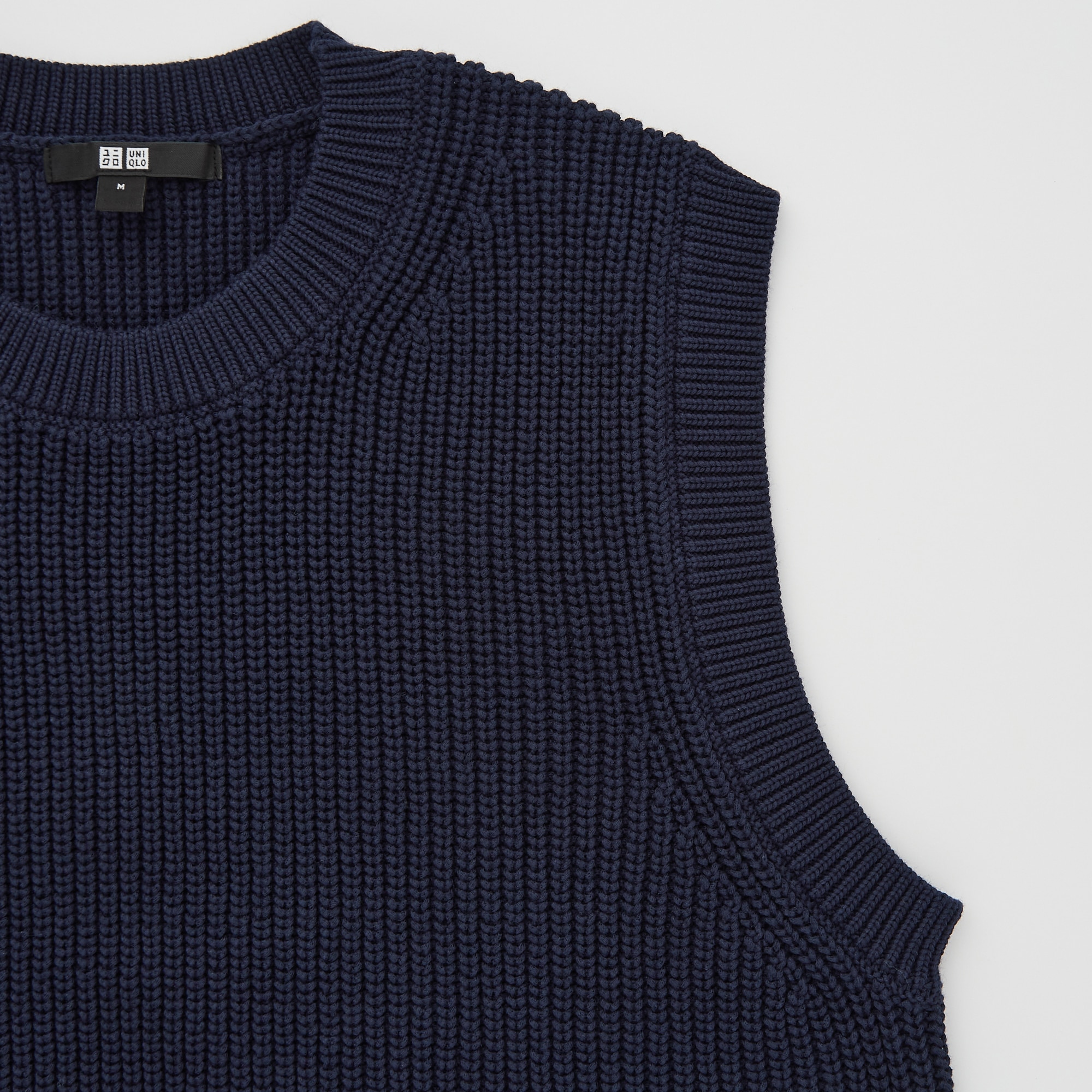 Crew Neck Sweater Vest UNIQLO UK