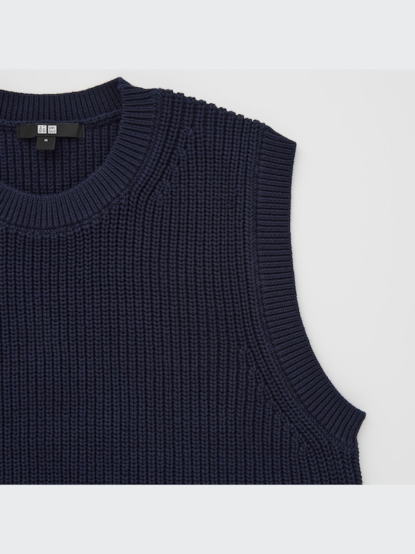 WASHABLE CREW NECK VEST