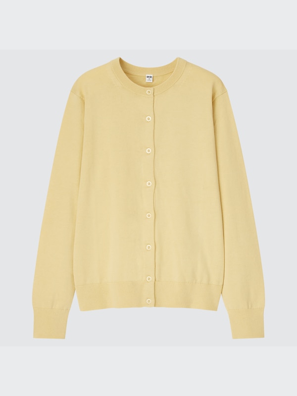UV PROTECTION CREW NECK CARDIGAN
