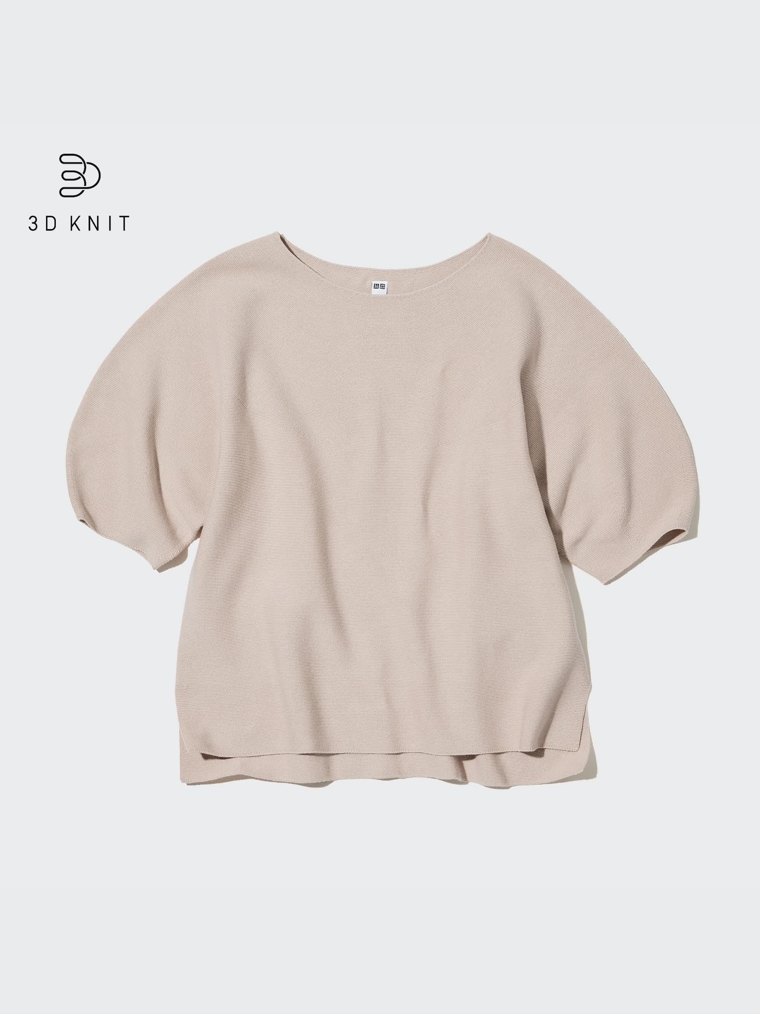 3D Knit Volume Long Sleeve Sweater | UNIQLO US