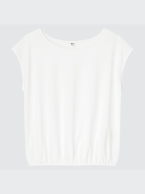 OPEN BACK RIBBED SLEEVELESS T-SHIRT