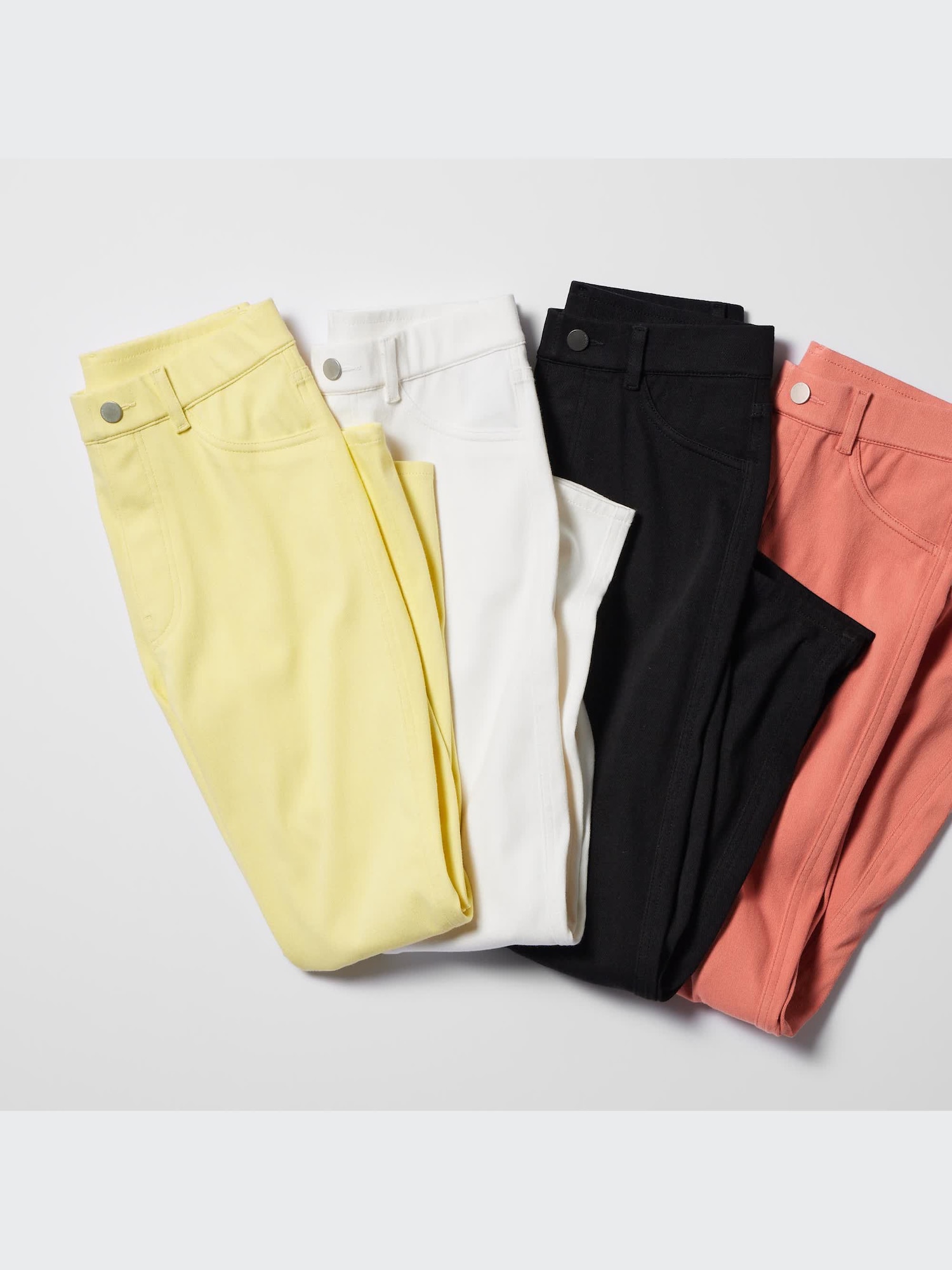 Uniqlo fashion denim cropped legging pants