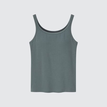 AIRism Cotton Ribbed Bra Top