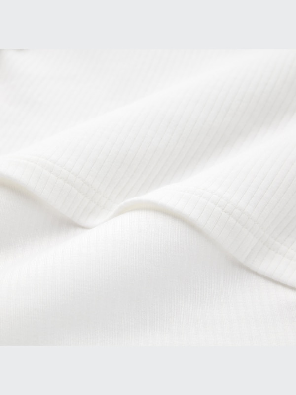 AIRISM COTTON RIBBED BRA SLEEVELESS TOP