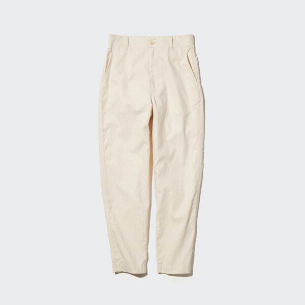 Linen-Cotton Tapered Pants | UNIQLO US