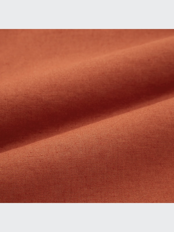 Linen-Cotton Tapered Pants
