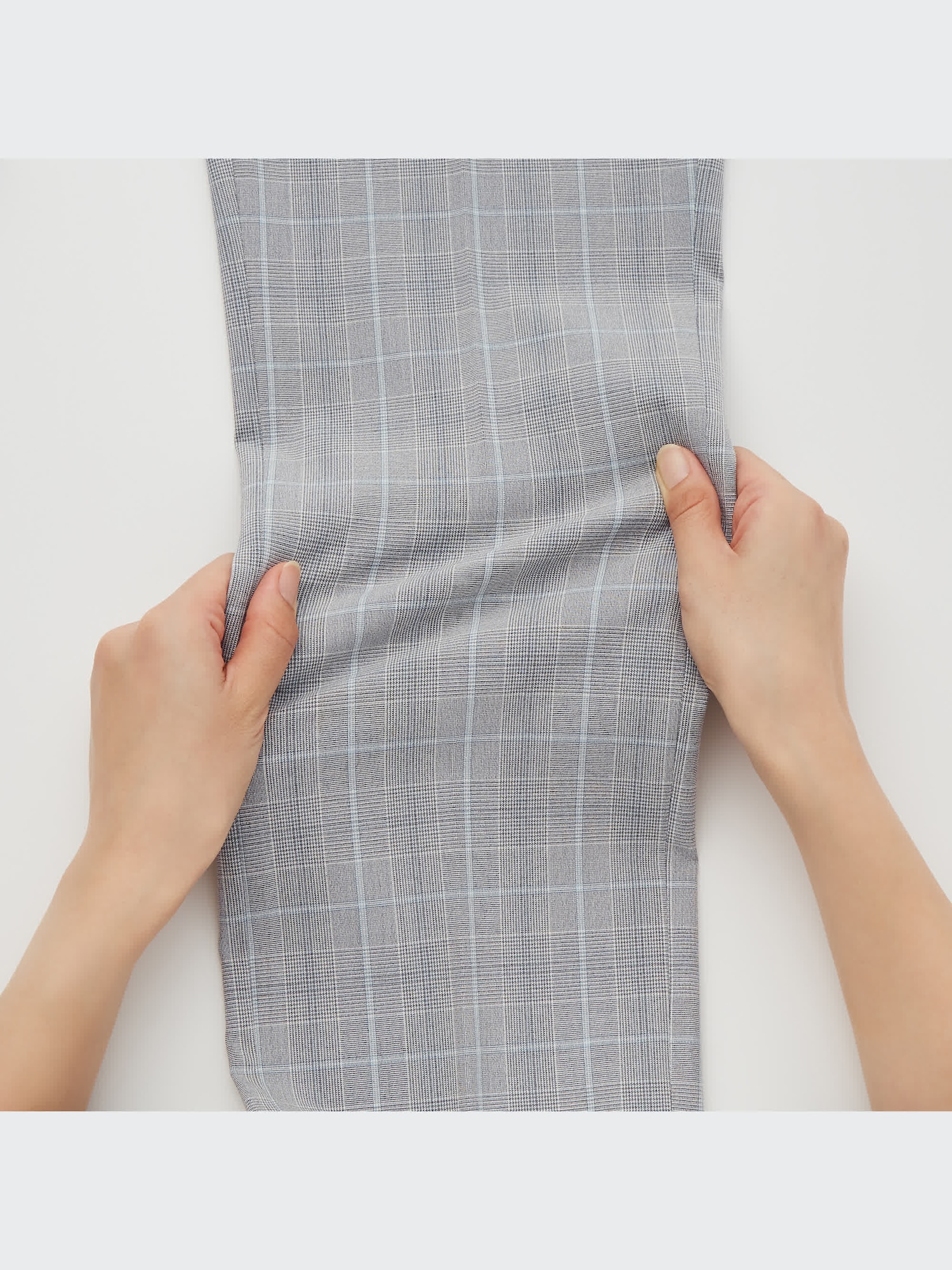 Smart Ankle Pants (2-Way Stretch Glen-Check, Tall) | UNIQLO US