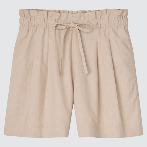 Shorts Linen Natural - Birden Co.