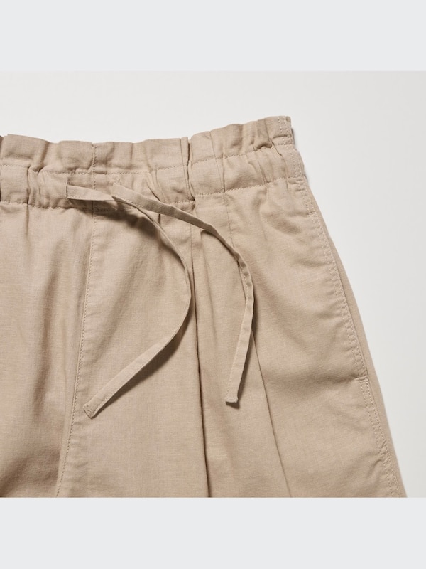 LINEN COTTON SHORTS