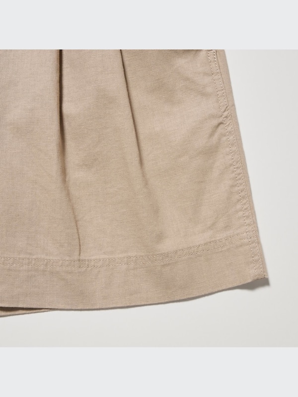 LINEN COTTON SHORTS