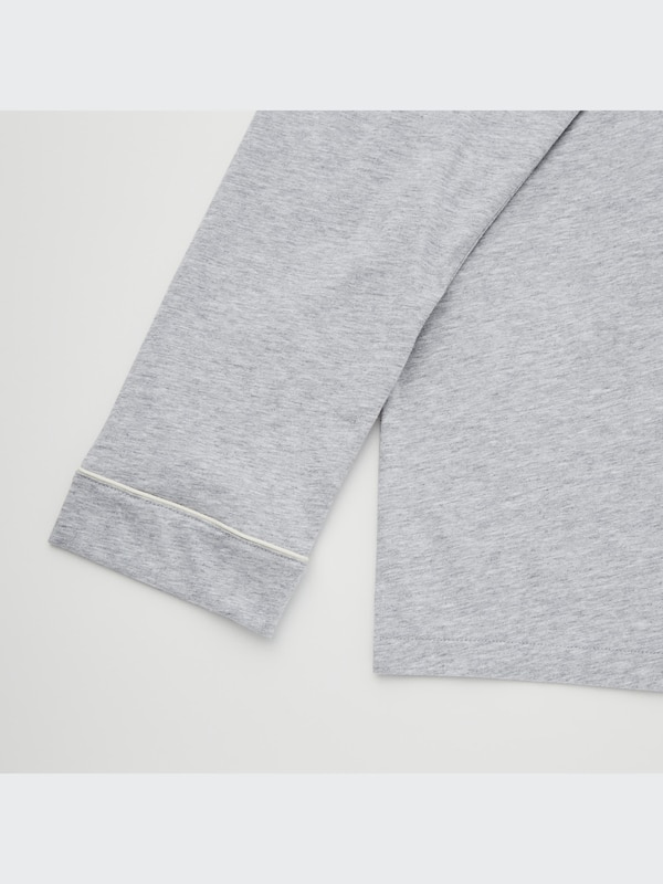 AIRism Cotton Long-Sleeve Pajamas