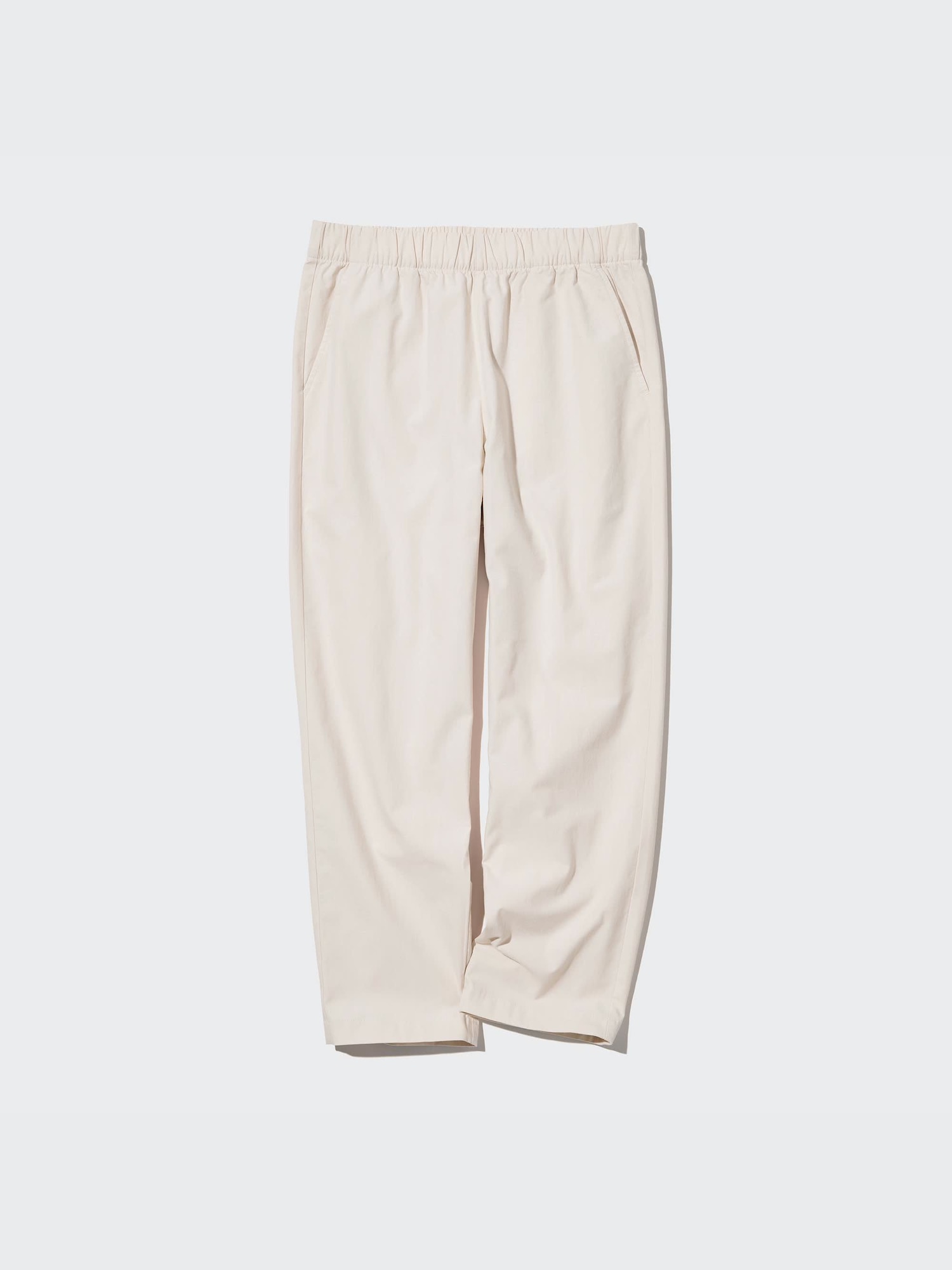 【oan】(Unisex) Rear Bijou Cotton Pants Cotton Relaxed Ankle Pants | UNIQLO US