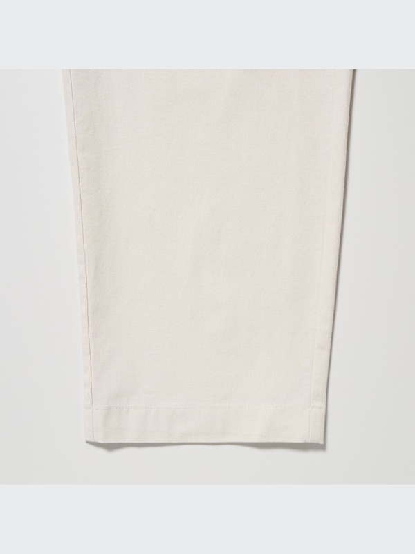Cotton Relaxed Ankle Pants