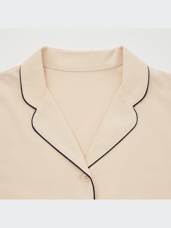 AIRism Cotton Short-Sleeve Pajamas