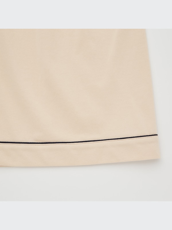 AIRism Cotton Short-Sleeve Pajamas