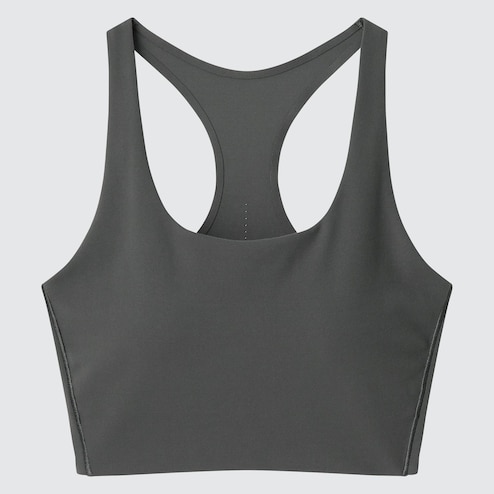 WISRUNING Square Collar Sports Bra for Women Workout Underwear