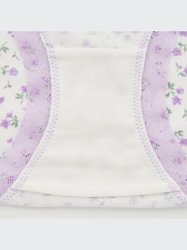 Mini-Flowered High-Rise Briefs