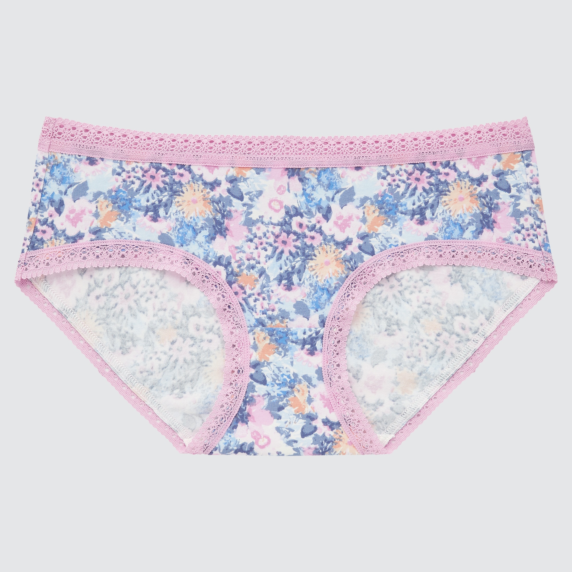 Floral Hiphugger Briefs UNIQLO