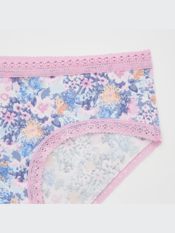 Flower Print Hip Huggers
