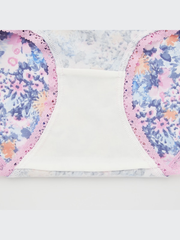 Flower Print Hip Huggers