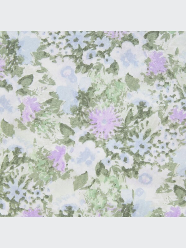 Flower Print Hip Huggers