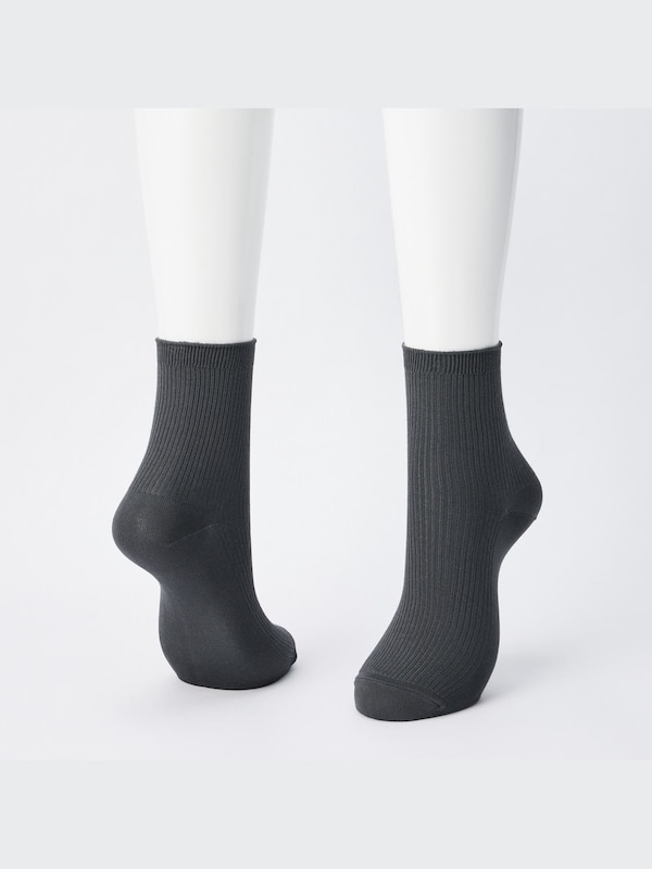 Ribbed Crew Socks (3 Pairs)