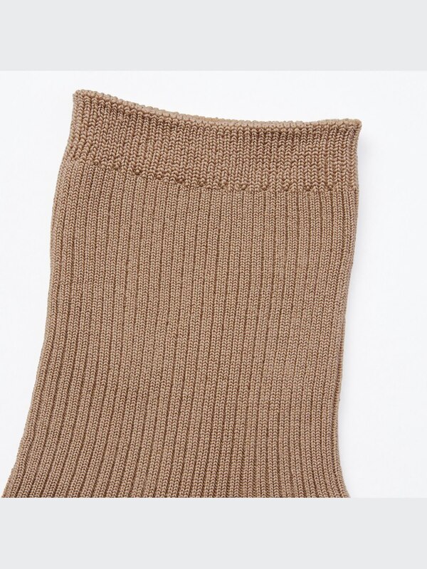 Ribbed Crew Socks (3 Pairs)
