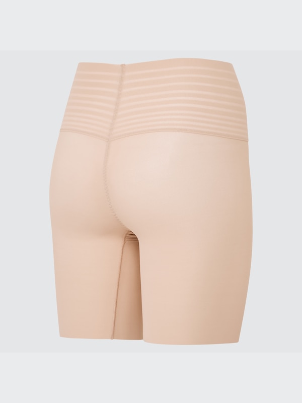 W's AIRism body shaper non-lined half shorts (smooth)