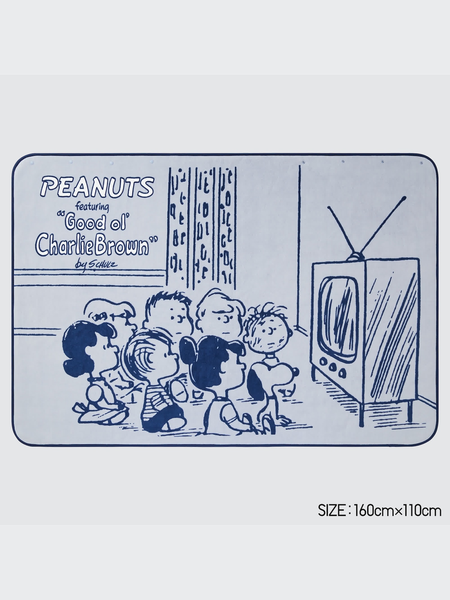 Peanuts Holiday Fleece Blanket UNIQLO US