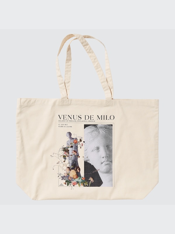 Louvre Museum Reusable Printed Tote Bag (Large)