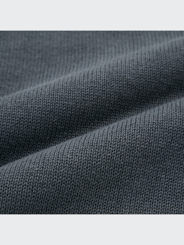 U 3D Knit Crew Neck Long-Sleeve Sweater
