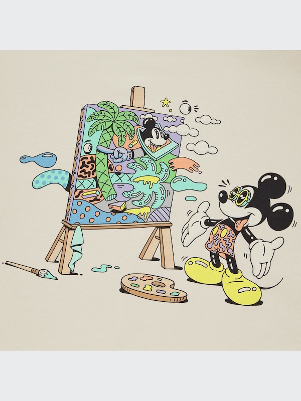 Mickey & Friends Art by Steven Harrington UT (Short-Sleeve Graphic T-Shirt)