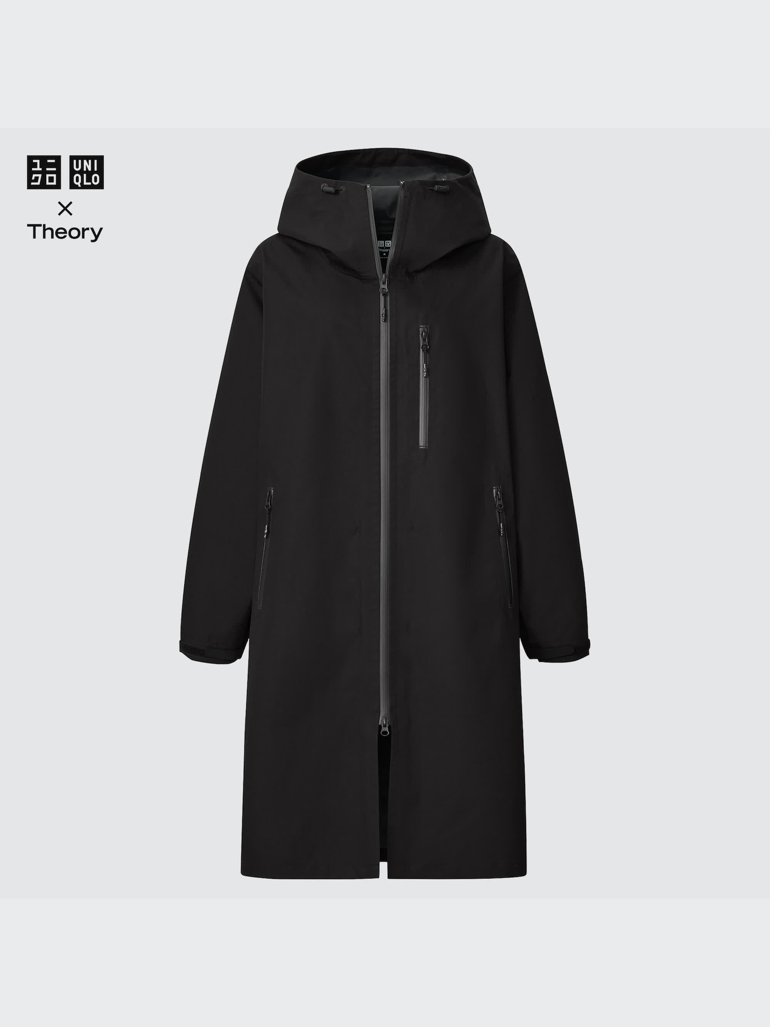 Theory offers raincoat