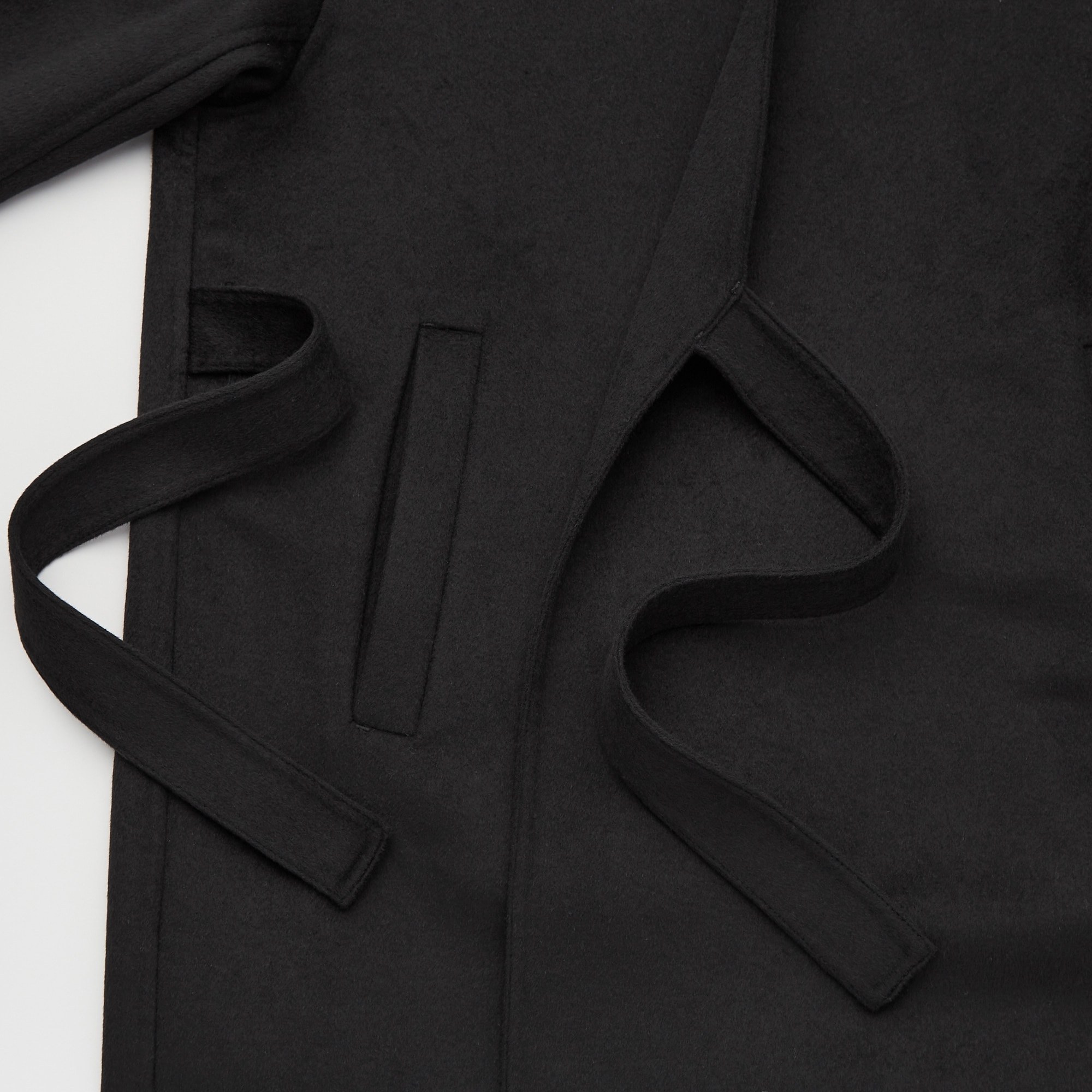 uniqlo wool blend coat